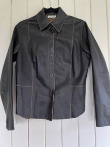 leather shirt