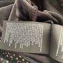 H&M divided velvet crop bow back top size 14 new Image 6