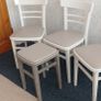 3  kitchen chairs & Stool Image 2