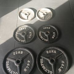 Olympus Cast Iron Weight Plates
