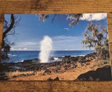 Vintage Postcard The Spouting Horn, Hawaii, USA - free standard postage