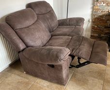two seater recliner sofa