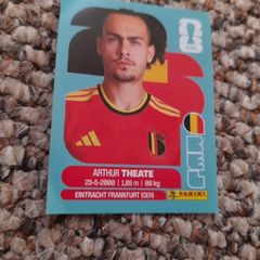cool the football Belgium FIFA World Cup sticker