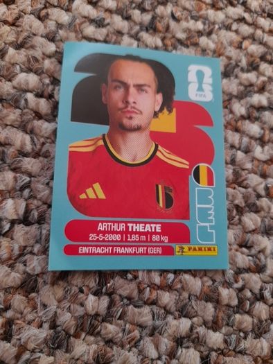 cool the football Belgium FIFA World Cup sticker