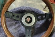 Mountney Vintage wooden steering wheel