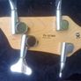 1994 Washburn XB-200 Bantam Bass (Mint Condition, 3-Knob Variant) + Fender Hard Case Image 3