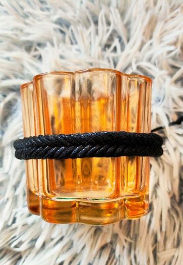 Black Braided Unisex Bracelet