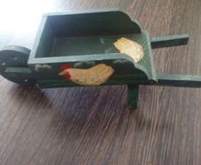 Decor Wheel-Barrow Ornament for Kitchen