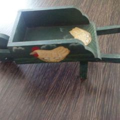 Decor Wheel-Barrow Ornament for Kitchen