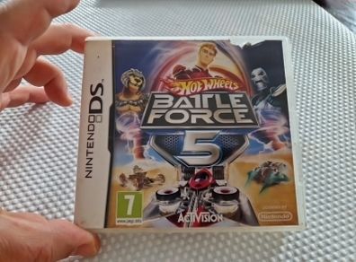 Hot Wheels Battle Force 5 Nintendo Ds Games Original