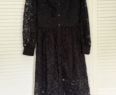 Black lace dress size S