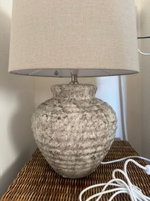 Neutral stone Lamp