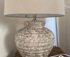 Neutral stone Lamp