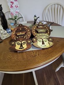 Masks from Indonesia