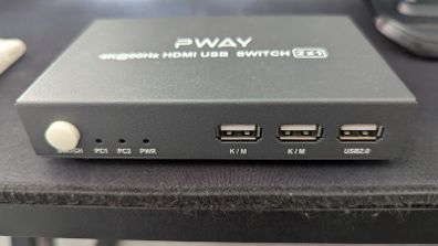 Pway Hdmi Usb Switch 4k@60hz