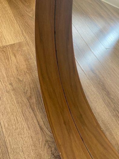 IKEA Walnut Veneer Mirror