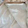 Pair of large gold, crushed velvet effect curtains Image 5