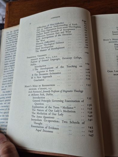 Vintage Mother of The Redeemer. Lectures on Doctrine and Devotion. Kevin McNamara. Religious. 1960