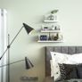 NEW SALE | Wall Shelves Rustic Floating Shelves, Decorative Wood Shelf Set of 3, Wall Mounted Storage Shelves for Bedroom, Living Room, Kitchen, Bathroom, Office and More,Black Image 8