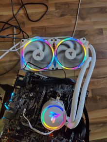 Tempest Liquid Cooler 240mm RGB White
