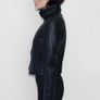 Leather Jacket White Suede Image 3