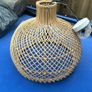 Maze Lamp Shade with Pendant - Handmade Rattan Image 3