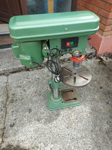 Table Top Bruder Mannesmann Werkzeuge Saulenbohrmaschine, In As New Condition, Works Great, Very Heavy