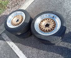 jr alloy wheels 5 x 100 15"