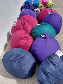 Meditation Cushions Plus Yoga Mats