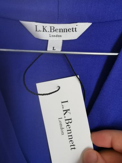 BNWT - L. K. Bennett cornflower top UK12