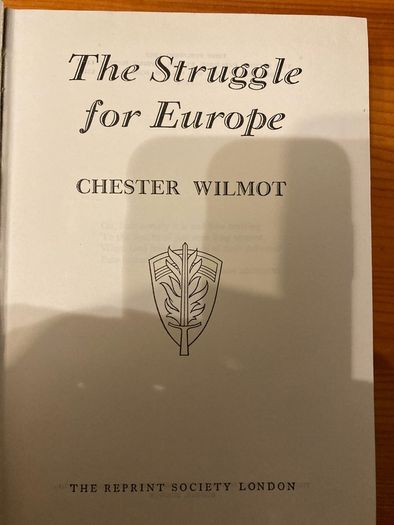 War book: 'The struggle for Europe' by Chester Wilmer