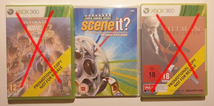 Xbox 360 games (some promo and sealed)