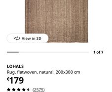 Ikea Jute Rug