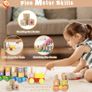 Baby Building Blocks Pull Toy with Shape Sorter Early Learning Toy for Toddler Image 3
