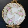 2  x  Antique Bauer Rosenthal & Co BRC Germany  Porcelain Plates "Alice" Image 2