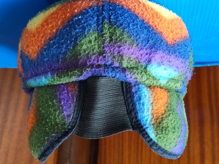 Vintage multycoloured beanie hat.