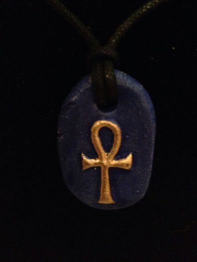 Egyptian Pyramid Stones Necklace