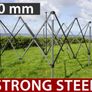 Dancover FleXtents PRO Steel Gazebo 3x6m With Ground BarDancover FleXtents PRO Steel Gazebo 3x6m With Ground Bar Image 3