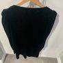 Oasis velvet black dress Image 4
