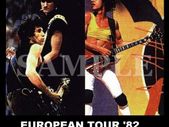 Rolling Stones concert poster Slane Castle Ireland 1982 A3 Size Replica