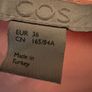 COS Short Sleeved Blush Pleated Top Image 6