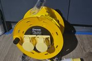 110V 25M Twin Socket 16Amp Extension Reel