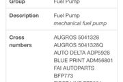 Mazda Fuel pump