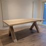 Granada Light Oak Y-Leg Dining Table Image 2