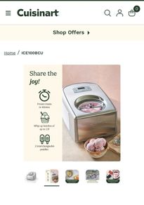 Cuisinart Icecream Maker