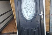 pvc double glazed door and frame