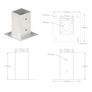 Post Anchors 4 pcs Image 8
