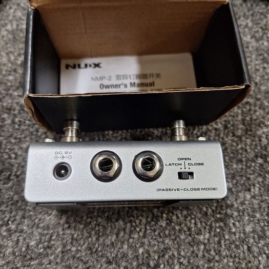Nux nmp-2 dual footswitch