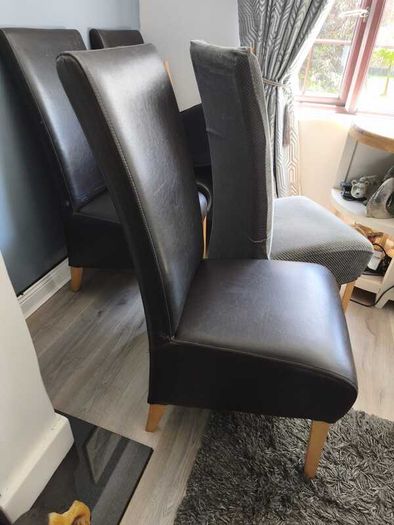 6 Large Dining Chairs