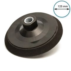 GLASS POLISH 12613 Hook and Loop Rotary Backing Pad, Sanding, Polishing Backer | Thread: 5/8"-11 | 125 mm